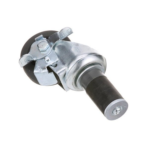 Swivel Stm Castr W/Brk 3 W  1-1/2 Od Tubing